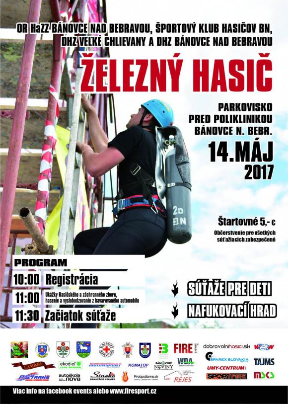 Železný hasič - 14. 5. 2017 Železný hasič - 14. 5. 2017
