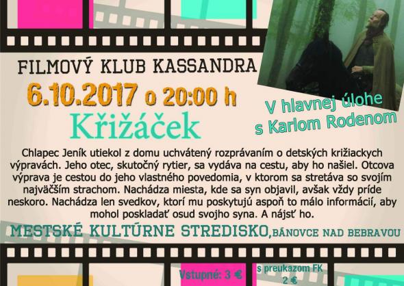 Křižáček – 6. 10. 2017 Křižáček – 6. 10. 2017