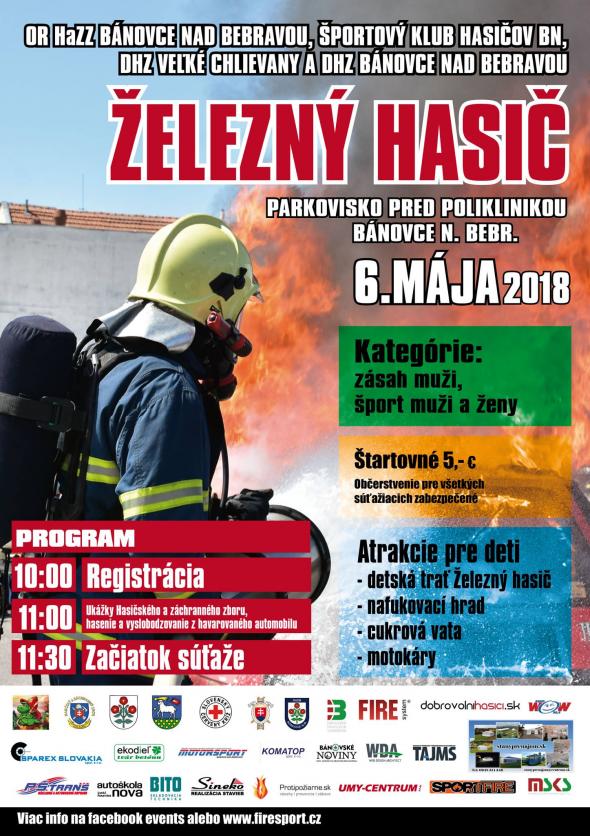 Železný hasič - 6. 5. 2018 Železný hasič - 6. 5. 2018
