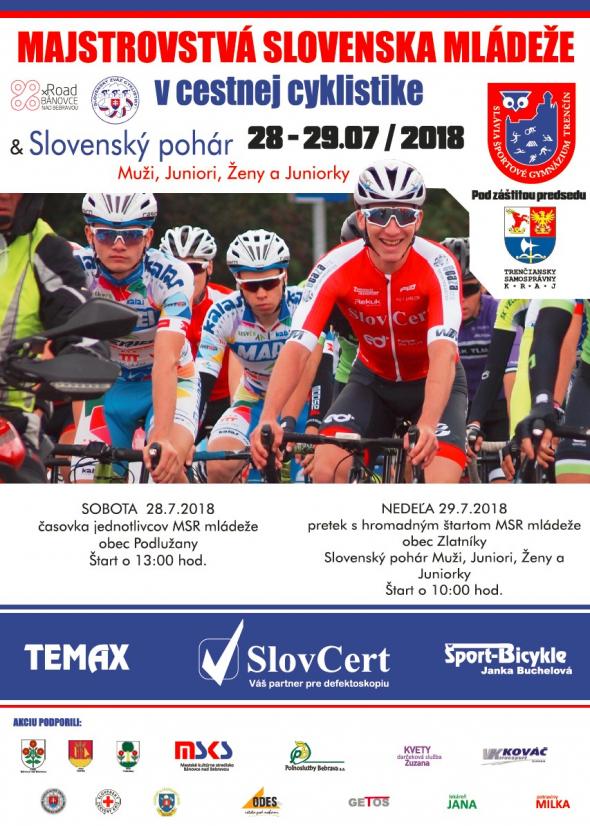 Majstrovstvá Slovenska mládeže v cestnej cyklistike v okolí Bánoviec Majstrovstvá Slovenska mládeže v cestnej cyklistike v okolí Bánoviec