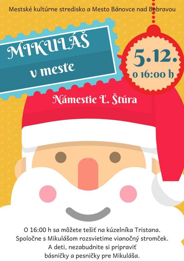 Mikuláš v meste - 5. 12. 201 Mikuláš v meste - 5. 12. 201