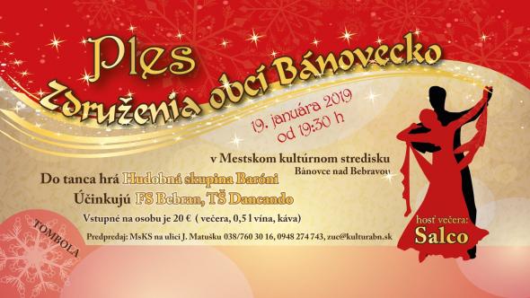 Ples združenia obcí Bánovecko - 19. 1. 2019 Ples združenia obcí Bánovecko - 19. 1. 2019