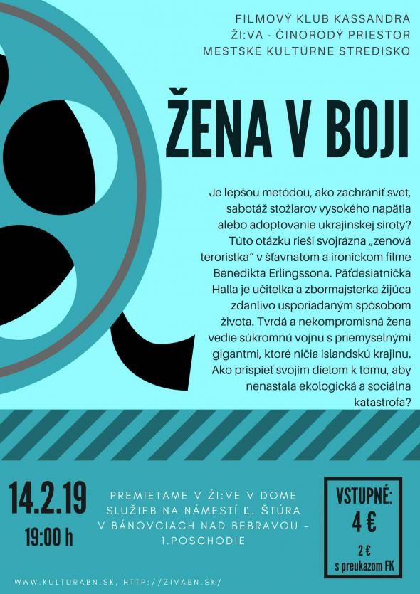 FK Kassandra: Žena v boji - 14. 2. 2019 FK Kassandra: Žena v boji - 14. 2. 2019
